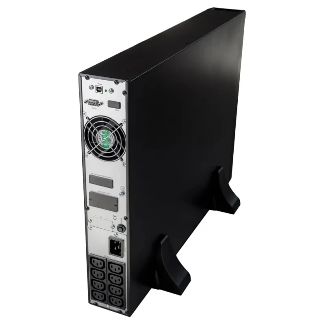 ИБП Ермак Онлайн стоечный 2U, 2000 ВА/2000 Вт, 8xIEC C13, EPO, USB, RS-232, 6x9Ач, ШхГхВ 440х600х86.5мм., вес 24.5кг. ЕРМАК СБП ЕРМАК 220-220.2-192-Р