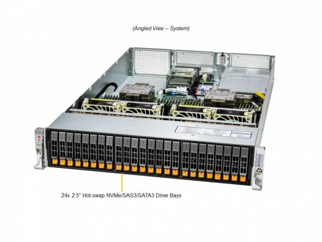 Серверная платформа SuperMicro SYS-221H-TN24R (bundle12) — для бизнеса и офиса Серверная платформа SuperMicro SYS-221H-TN24R (bundle12) — для бизнеса и офиса