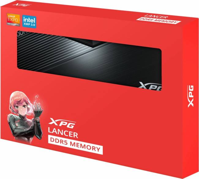 Память DDR5 2x16GB 6400MHz ADATA AX5U6400C3216G-DCLABK — для бизнеса и офиса Память DDR5 2x16GB 6400MHz ADATA AX5U6400C3216G-DCLABK — для бизнеса и офиса