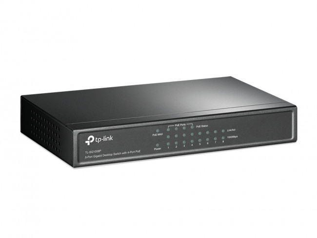 Коммутатор TP-Link TL-SG1008P Коммутатор TP-Link TL-SG1008P