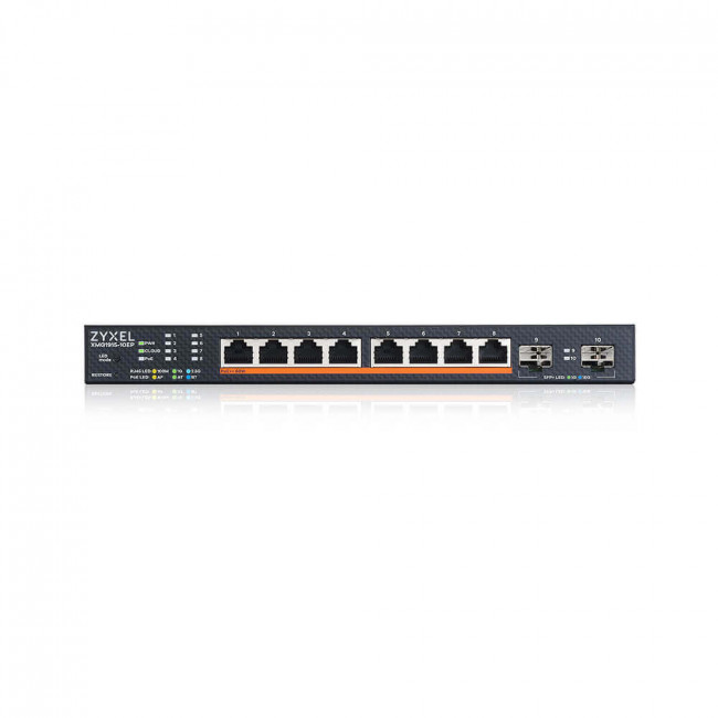 Коммутатор Zyxel NebulaFlex XMG1915-10EP-EU0101F — для бизнеса и офиса Коммутатор Zyxel NebulaFlex XMG1915-10EP-EU0101F — для бизнеса и офиса