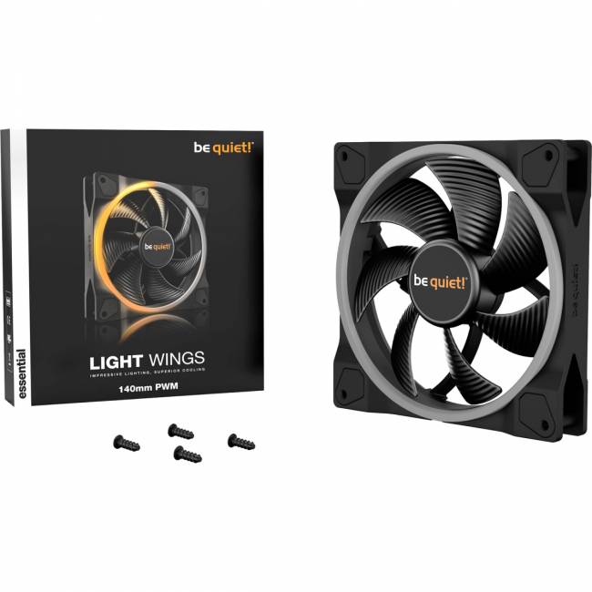 Кулер для корпуса Be Quiet LIGHT WINGS BL074 — для бизнеса и офиса