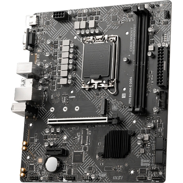 Материнская плата MSI PRO B660M-E DDR4 — для бизнеса и офиса Материнская плата MSI PRO B660M-E DDR4 — для бизнеса и офиса