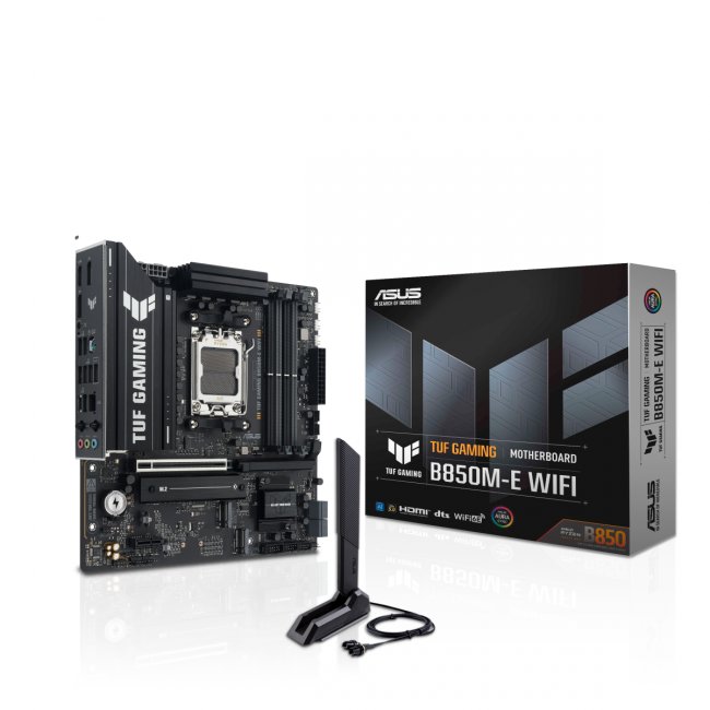 Материнская плата ASUS TUF GAMING B850M-E WIFI — для бизнеса и офиса Материнская плата ASUS TUF GAMING B850M-E WIFI — для бизнеса и офиса