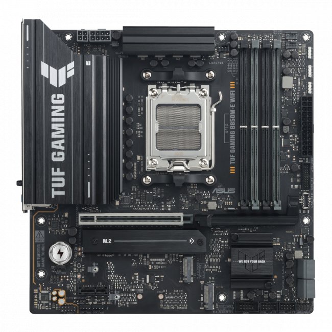 Материнская плата ASUS TUF GAMING B850M-E WIFI — для бизнеса и офиса Материнская плата ASUS TUF GAMING B850M-E WIFI — для бизнеса и офиса