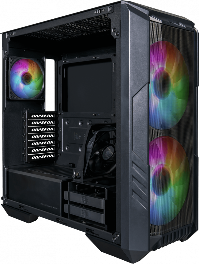 Корпус без блока питания Cooler Master MasterCase HAF 500P — для бизнеса и офиса Корпус без блока питания Cooler Master MasterCase HAF 500P — для бизнеса и офиса