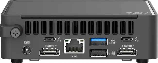 Платформа для ПК Nettop ASUS NUC15CRK 2B (Ultra 5, 225H, slim) ASUS 90AR00R2-M00080 — для бизнеса и офиса
