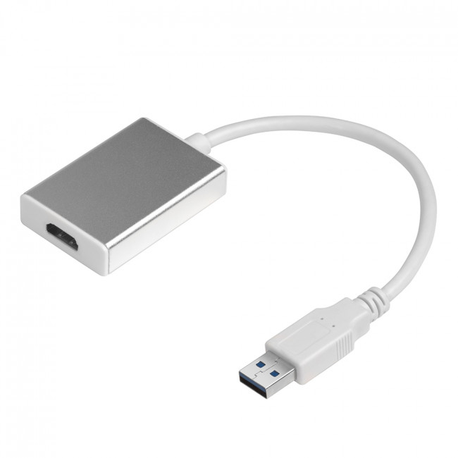 Greenconnect Конвертер-переходник USB 3.0 AM -> HDMI 19F серия Greenline GCR-U32HD2 Greenconnect USB 3.0 AM -> HDMI 19F серия Greenline — для бизнеса и офиса