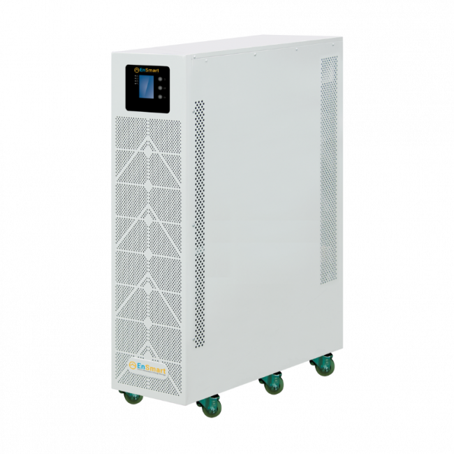Напольный трехфазный Онлайн ИБП с АКБ в корпусе EnSmart EN010C2L33K002