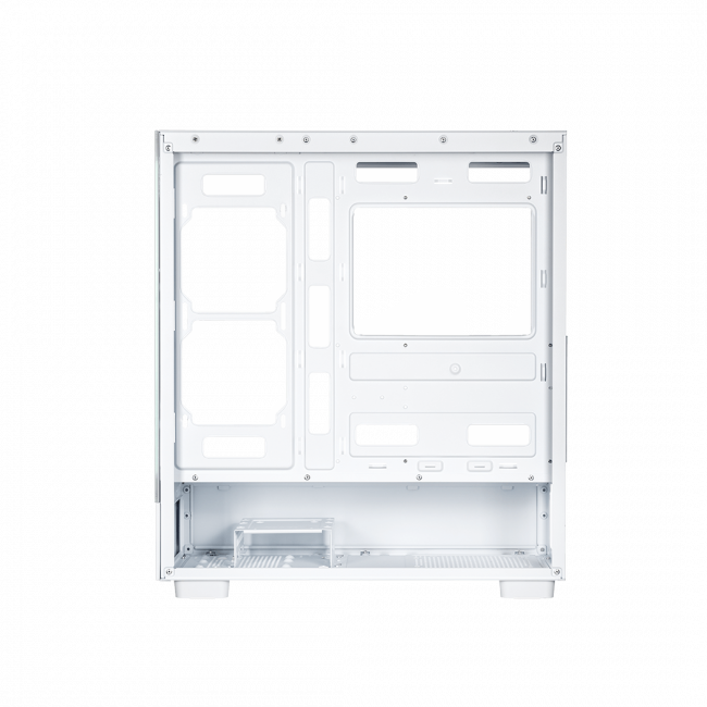 Корпус без блока питания PCCooler C3 Q500 WH — для бизнеса и офиса