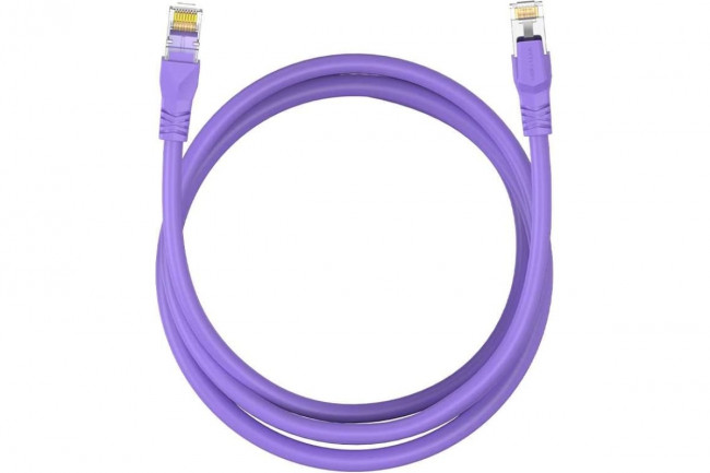 Патч-корд Vention прямой SFTP cat.6A, RJ45 - 0,3м. Фиолетовый Vention IBMVY — для бизнеса и офиса