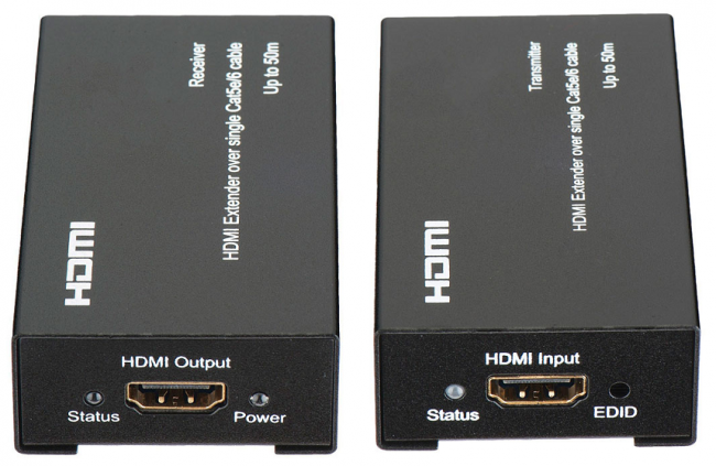 Приёмник OSNOVO HDMI (f), RJ45 - HDMI (f), RJ45 — для бизнеса и офиса
