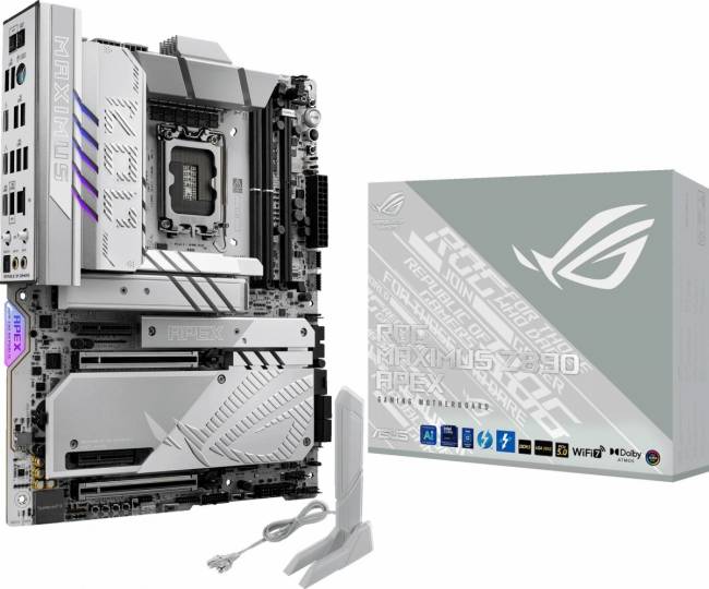 Материнская плата ASUS ROG MAXIMUS Z890 APEX — для бизнеса и офиса