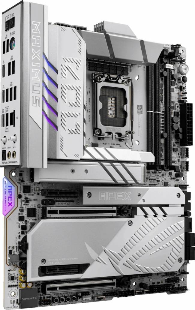 Материнская плата ASUS ROG MAXIMUS Z890 APEX — для бизнеса и офиса