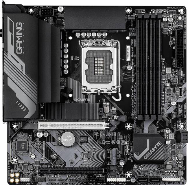 Материнская плата Gigabyte B760M G X WF6E GEN5 — для бизнеса и офиса