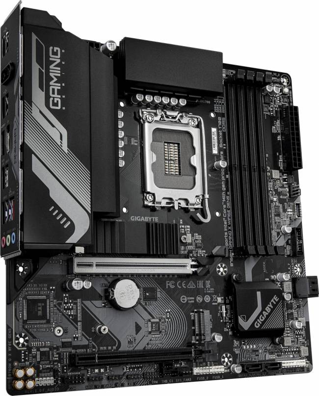 Материнская плата Gigabyte B760M G X WF6E GEN5 — для бизнеса и офиса
