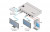 Усилитель-распределитель 1:4 HDMI UHD; поддержка 4K60 4:4:4, HDMI 2.0 [10-80408090] Kramer VM-4H2 — для бизнеса и офиса