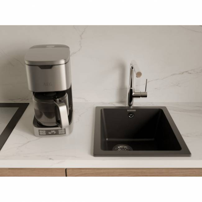 Кухонная мойка RIVELATO Rivelato BERKANA BK-35 nero — для бизнеса и офиса