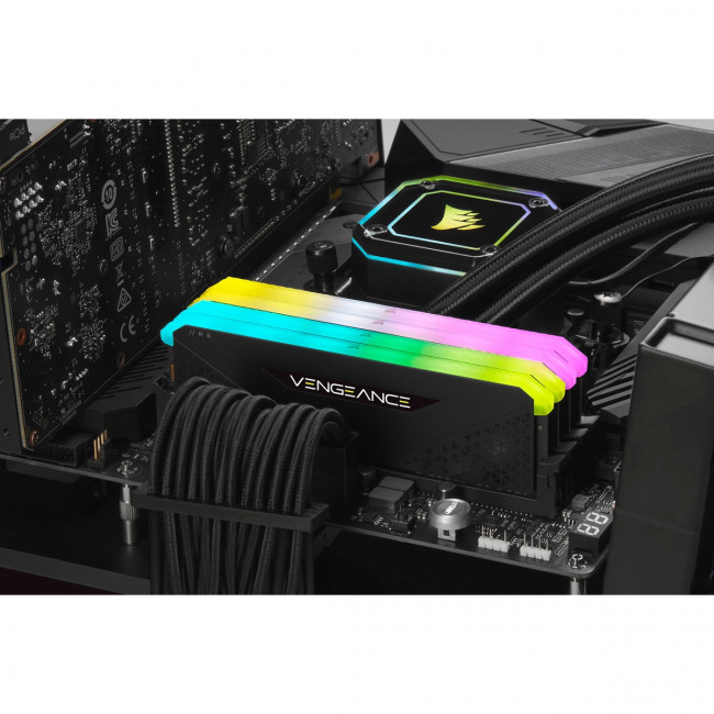 Память оперативная Corsair Vengeance RGB RS CMG16GX4M2E3200C16 — для бизнеса и офиса