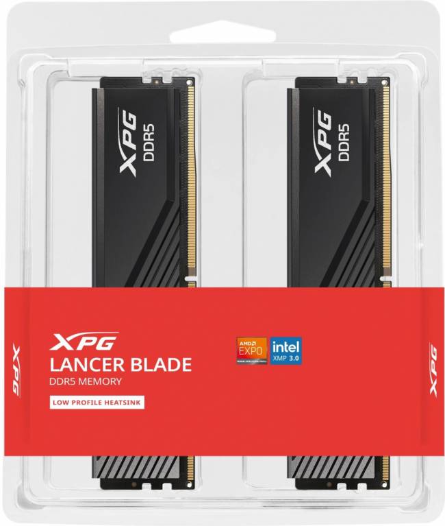 Память DDR5 2x16GB 6400MHz ADATA AX5U6400C3216G-DTLABBK — для бизнеса и офиса Память DDR5 2x16GB 6400MHz ADATA AX5U6400C3216G-DTLABBK — для бизнеса и офиса