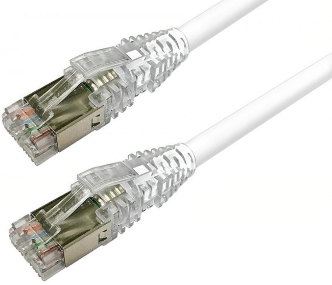 Коммутационный шнур Кат. 5E F/UTP, LSZH, Цвет: белый, 15 м CommScope RJ45(m) - RJ45(m) Cat.5e U/UTP LSZH 15м — для бизнеса и офиса