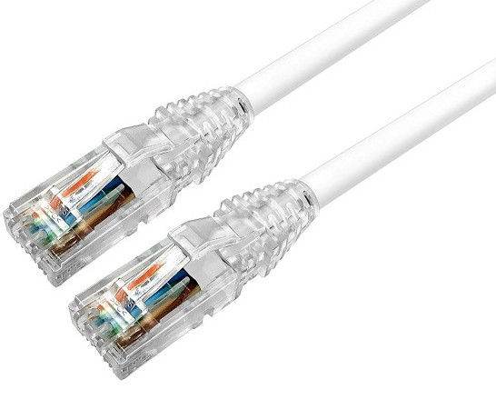Коммутационный шнур Кат. 6 S/FTP, LSZH, Цвет: белый, 5.0 м CommScope RJ45(m) - RJ45(m) Cat.6 S/FTP LSZH 5м — для бизнеса и офиса