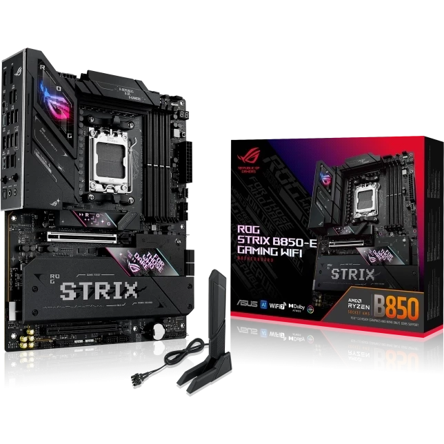 Материнская плата ASUS ROG STRIX B850-E GAMING WIFI (90MB1J60-M0EAY0) — для бизнеса и офиса