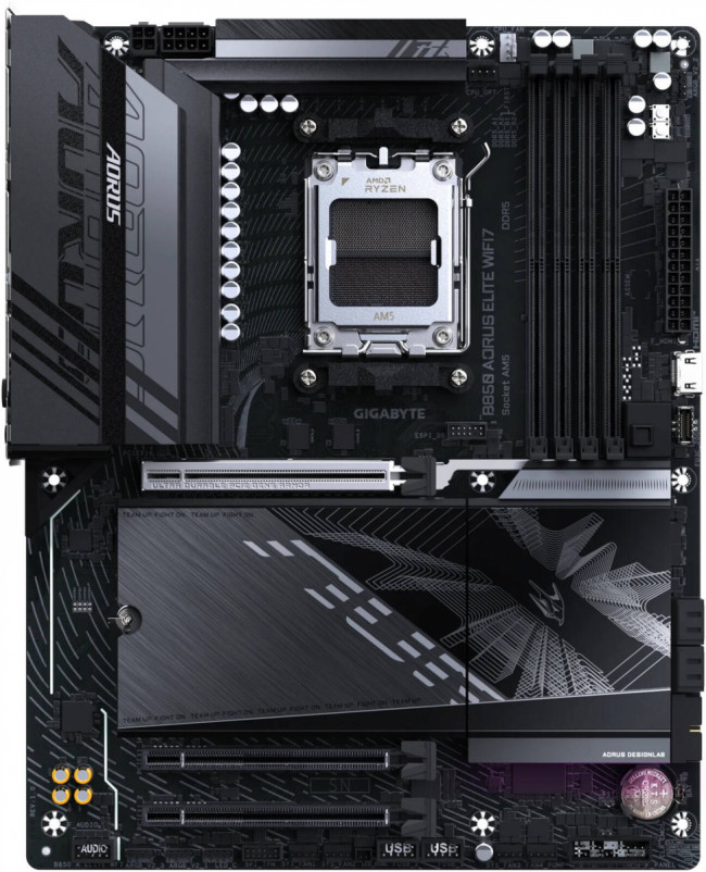 Материнская плата GIGABYTE B850 AORUS ELITE WF7 — для бизнеса и офиса