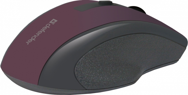 Defender Беспроводная оптическая мышь Accura MM-665 красный,6 кнопок,800-1200 dpi Defender Accura MM-665 красный — для бизнеса и офиса