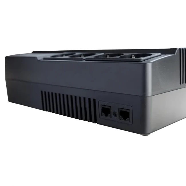 ИБП Ермак Линейно-интерактивный 1000 ВА/600 Вт, 8xSchuko,  ЖК, 2хUSB, ШхГхВ 309х293х93мм., вес 6.4кг. ЕРМАК СБП ЕРМАК 220-220.1