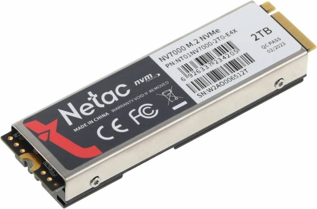 Накопитель SSD Netac NT01NV7000-2T0-E4X — для бизнеса и офиса