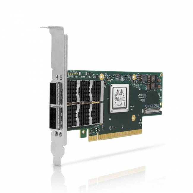 Сетевая карта Infiniband Mellanox MCX653106A-ECAT — для бизнеса и офиса Сетевая карта Infiniband Mellanox MCX653106A-ECAT — для бизнеса и офиса
