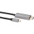 Кабель-адаптер USB Type-Cm --> DP1.4v (m) 8K@60Hz, PD 100W,1.8m , Alum Shell,VCOM <CU480MCPD-1.8M> Кабель-переходник VCOM USB 3.1 Type C M/DisplayPort M (CU480MCPD-1.8M)