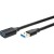 Кабель удлинительный USB3.0 Am-Af  5m Telecom черный (TUS708-5M) Кабель Telecom 5 м (TUS708-5M)