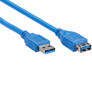 Кабель удлинительный USB3.0 Am-Af 1m iOpen (Aopen/Qust) (ACU302-1M) Кабель Aopen 1 м (ACU302-1M)