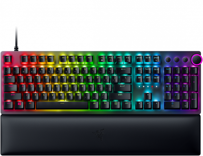 Игровая клавиатура Razer Huntsman V2 (Purple Switch) - Russian Layout Gaming Keyboard Razer Huntsman V2 (Purple Switch)