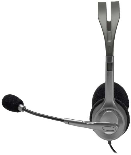 Гарнитура Logitech Headset H110 — для бизнеса и офиса