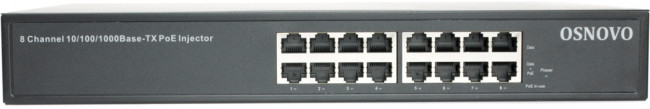 Инжектор OSNOVO Midspan-8/150RG — для бизнеса и офиса