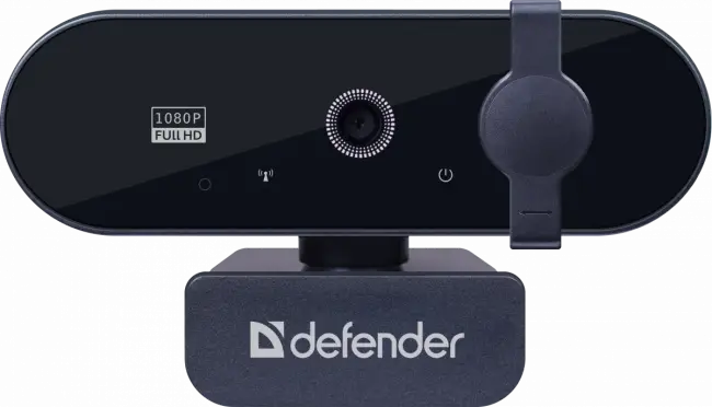 Defender Веб-камера G-lens 2580 FullHD 1080p, 2МП Defender G-lens 2580 63112 — для бизнеса и офиса Defender Веб-камера G-lens 2580 FullHD 1080p, 2МП Defender G-lens 2580 63112 — для бизнеса и офиса