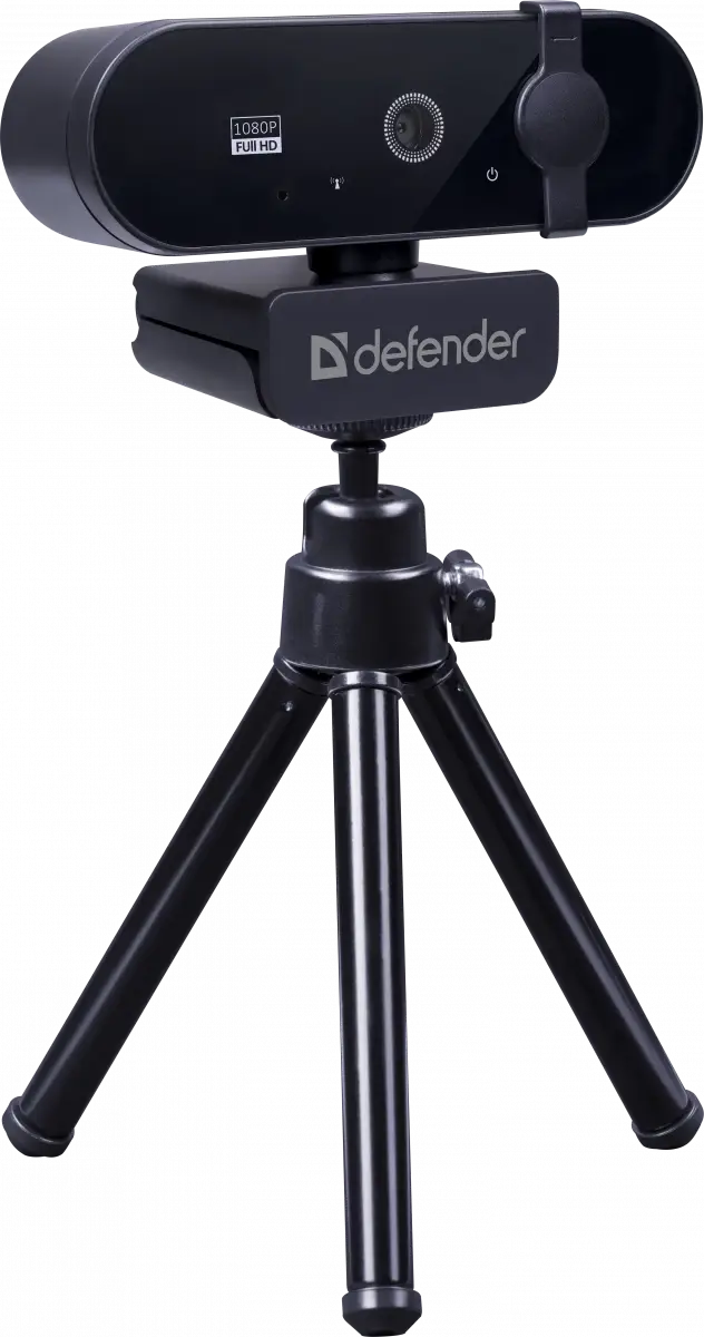 Defender Веб-камера G-lens 2580 FullHD 1080p, 2МП Defender G-lens 2580 63112 — для бизнеса и офиса Defender Веб-камера G-lens 2580 FullHD 1080p, 2МП Defender G-lens 2580 63112 — для бизнеса и офиса