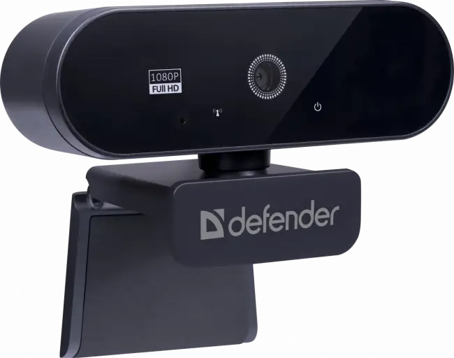 Defender Веб-камера G-lens 2580 FullHD 1080p, 2МП Defender G-lens 2580 63112 — для бизнеса и офиса Defender Веб-камера G-lens 2580 FullHD 1080p, 2МП Defender G-lens 2580 63112 — для бизнеса и офиса