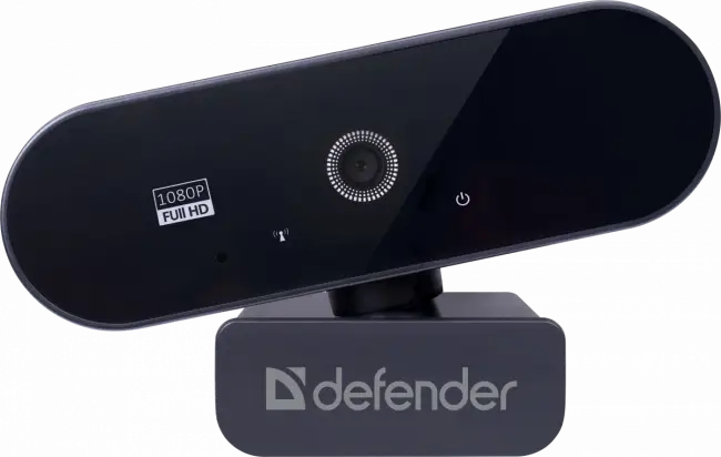 Defender Веб-камера G-lens 2580 FullHD 1080p, 2МП Defender G-lens 2580 63112 — для бизнеса и офиса Defender Веб-камера G-lens 2580 FullHD 1080p, 2МП Defender G-lens 2580 63112 — для бизнеса и офиса
