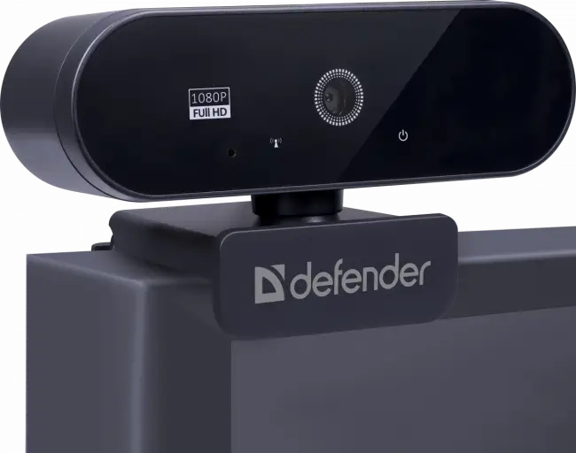 Defender Веб-камера G-lens 2580 FullHD 1080p, 2МП Defender G-lens 2580 63112 — для бизнеса и офиса Defender Веб-камера G-lens 2580 FullHD 1080p, 2МП Defender G-lens 2580 63112 — для бизнеса и офиса