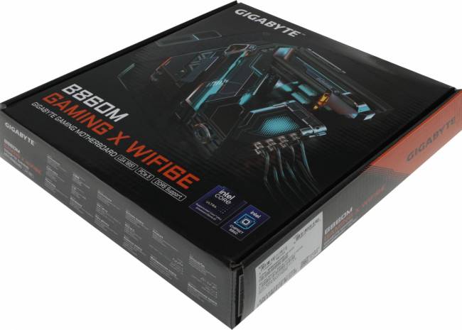 Материнская плата Gigabyte B860M GAMING X WIFI6E — для бизнеса и офиса