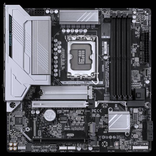 Материнская плата Gigabyte B860M GAMING X WIFI6E — для бизнеса и офиса