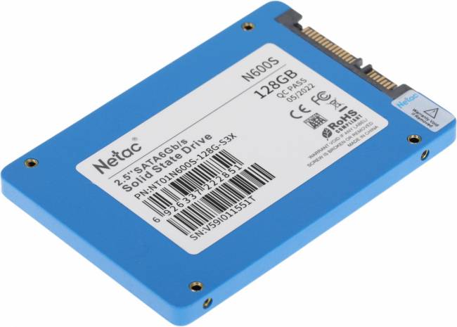 Накопитель SSD Netac NT01N600S-128G-S3X — для бизнеса и офиса