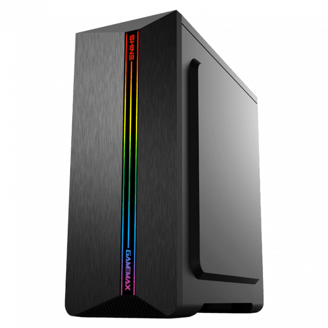 Компьютерный корпус, без блока питания ATX Gamemax Shine G517