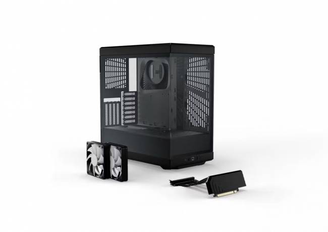 Корпус без блока питания HYTE CS-HYTE-Y40-B — для бизнеса и офиса Корпус без блока питания HYTE CS-HYTE-Y40-B — для бизнеса и офиса