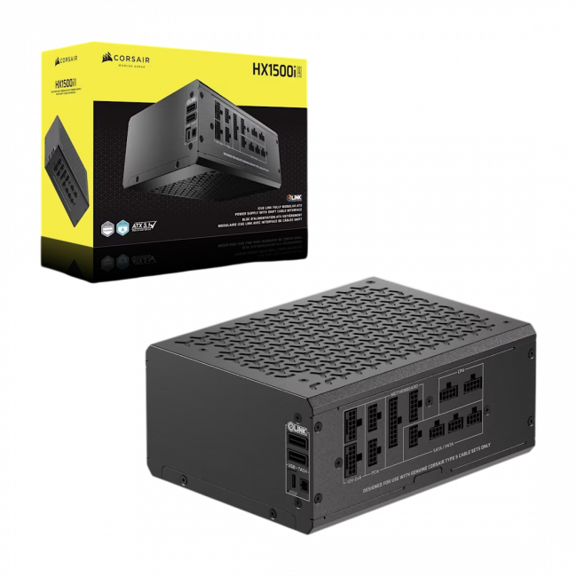 Блоки питания Corsair HX1500i SHIFT CP-9020269-EU — для бизнеса и офиса Блоки питания Corsair HX1500i SHIFT CP-9020269-EU — для бизнеса и офиса