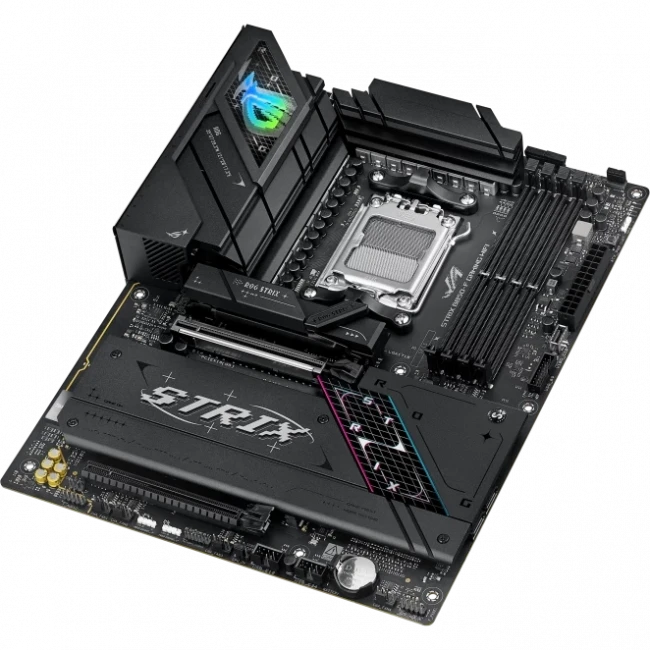 Материнская плата ASUS ROG STRIX B850-F GAMING WIFI (90MB1J70-M0EAY0) — для бизнеса и офиса Материнская плата ASUS ROG STRIX B850-F GAMING WIFI (90MB1J70-M0EAY0) — для бизнеса и офиса